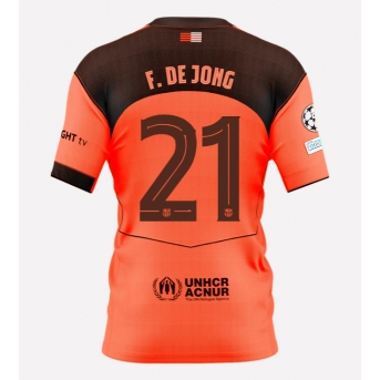Billige Fotballdrakt Barcelona Frenkie de Jong #21 Replika Tredjedrakt 2025-26 Kortermet
